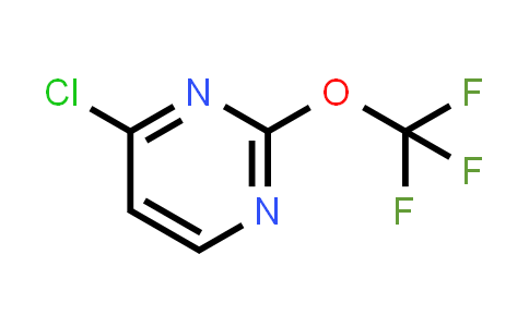 CAS No. 1261494-46-5, Pyrimidine, 4-chloro-2-(trifluoromethoxy)-