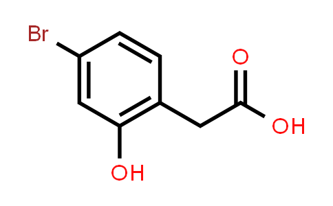 CAS No. 1261497-72-6, 2-(4-Bromo-2-hydroxyphenyl)acetic acid