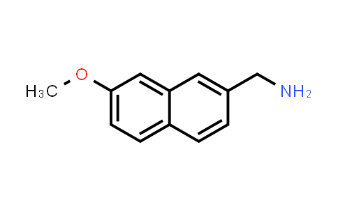 CAS No. 1261505-43-4, (7-Methoxynaphthalen-2-yl)methanamine