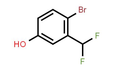 CAS No. 1261513-55-6, 4-Bromo-3-(difluoromethyl)phenol