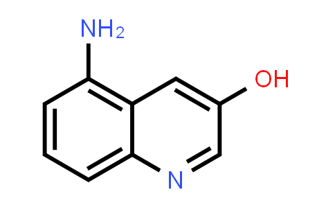 CAS No. 1261529-03-6, 5-Aminoquinolin-3-ol