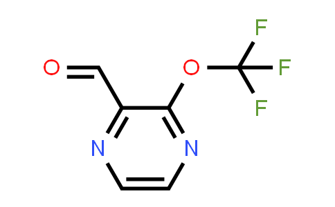 CAS No. 1261599-53-4, 3-(Trifluoromethoxy)pyrazine-2-carbaldehyde