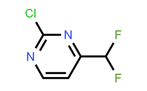 CAS No. 1261629-31-5, 2-Chloro-4-(difluoromethyl)pyrimidine