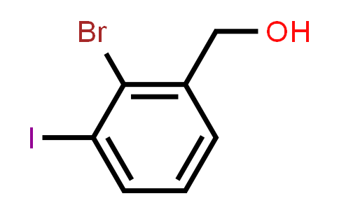 CAS No. 1261644-21-6, 2-Bromo-3-iodobenzenemethanol