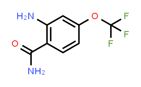 CAS No. 1261724-55-3, 2-Amino-4-(trifluoromethoxy)benzamide
