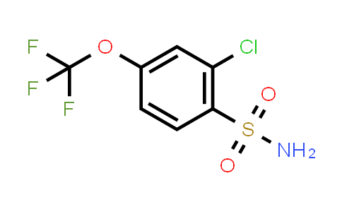 CAS No. 1261762-28-0, 2-Chloro-4-(trifluoromethoxy)benzenesulfonamide