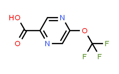 CAS No. 1261770-82-4, 5-(Trifluoromethoxy)pyrazine-2-carboxylic acid