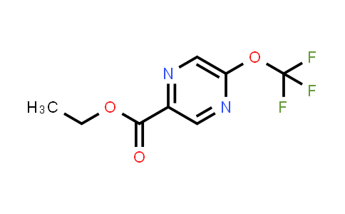 CAS No. 1261809-69-1, Ethyl 5-(trifluoromethoxy)pyrazine-2-carboxylate