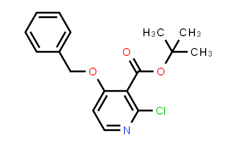 CAS No. 1262132-93-3, Tert-butyl 4-(benzyloxy)-2-chloronicotinate