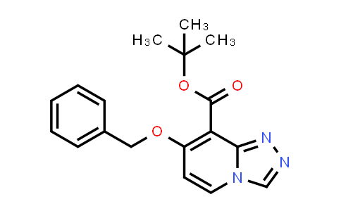 CAS No. 1262132-95-5, tert-Butyl 7-(benzyloxy)-[1,2,4]triazolo[4,3-a]pyridine-8-carboxylate