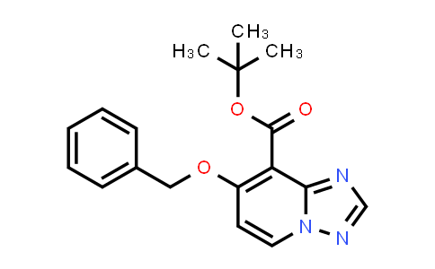 CAS No. 1262132-96-6, tert-Butyl 7-(benzyloxy)-[1,2,4]triazolo[1,5-a]pyridine-8-carboxylate