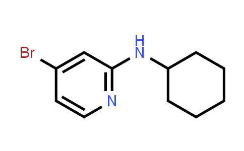 CAS No. 1262293-75-3, 4-Bromo-N-cyclohexylpyridin-2-amine