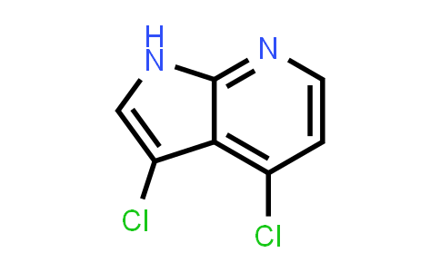 CAS No. 1262408-75-2, 3,4-Dichloro-1H-pyrrolo[2,3-b]pyridine