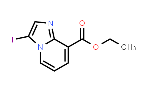 CAS No. 1262409-63-1, Ethyl 3-iodoimidazo[1,2-a]pyridine-8-carboxylate