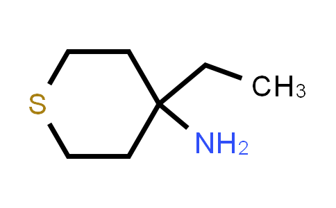 CAS No. 1262411-20-0, 4-Ethyltetrahydro-2H-thiopyran-4-amine