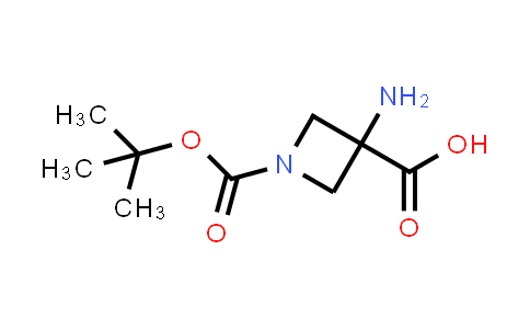 CAS No. 1262412-13-4, 3-Amino-1-[(tert-butoxy)carbonyl]azetidine-3-carboxylic acid