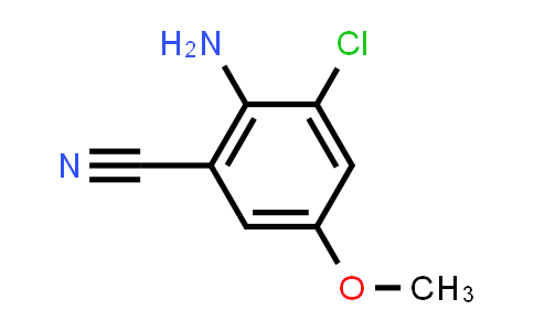 CAS No. 1262415-12-2, Benzonitrile, 2-amino-3-chloro-5-methoxy-