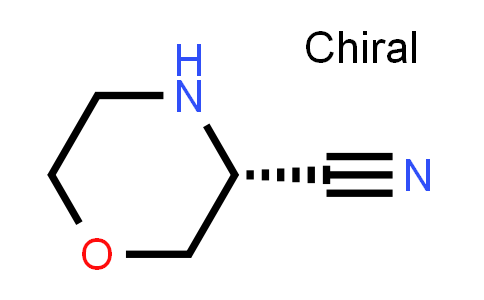 CAS No. 1262484-54-7, (R)-Morpholine-3-carbonitrile