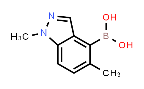 CAS No. 1262512-81-1, (1,5-Dimethyl-1H-indazol-4-yl)boronic acid