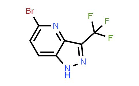 CAS No. 1262639-31-5, 5-Bromo-3-(trifluoromethyl)-1H-pyrazolo[4,3-b]pyridine