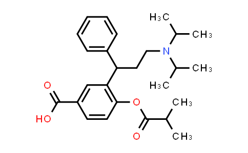 DY515385 | 1262778-55-1 | 3-(3-(Diisopropylamino)-1-phenylpropyl)-4-(isobutyryloxy)benzoic acid