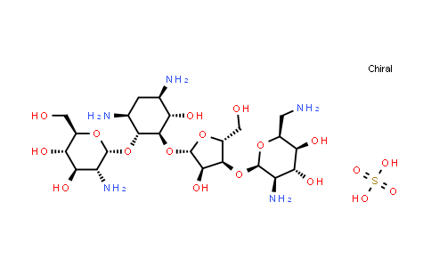CAS No. 1263-89-4, Paromomycin (sulfate)