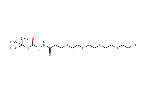 CAS No. 1263047-17-1, Amino-PEG4-hydrazide-Boc