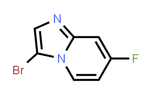 CAS No. 1263058-67-8, 3-Bromo-7-fluoroimidazo[1,2-a]pyridine