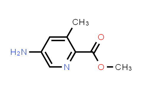 CAS No. 1263059-42-2, Methyl 5-amino-3-methylpyridine-2-carboxylate