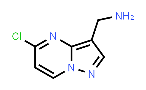 CAS No. 1263059-89-7, (5-Chloropyrazolo[1,5-a]pyrimidin-3-yl)methanamine