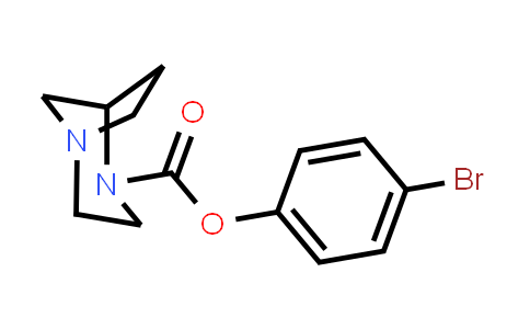 CAS No. 1263129-83-4, 4-Bromophenyl 1,4-diazabicyclo[3.2.1]octane-4-carboxylate