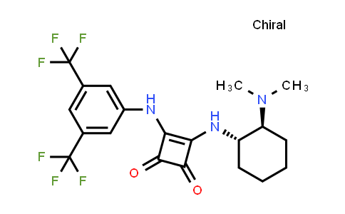 CAS No. 1263205-96-4, 3-[[3,5-Bis(trifluoromethyl)phenyl]amino]-4-[[(1S,2S)-2-(dimethylamino)cyclohexyl]amino]-3-cyclobutene-1,2-dione