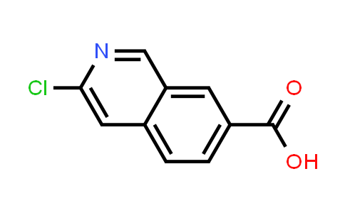 CAS No. 1263207-80-2, 3-Chloroisoquinoline-7-carboxylic acid