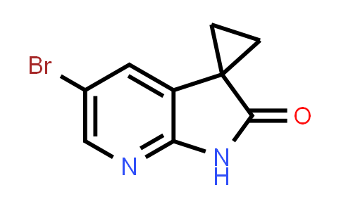 CAS No. 1263279-55-5, 5'-Bromospiro[cyclopropane-1,3'-pyrrolo[2,3-b]pyridin]-2'(1'H)-one