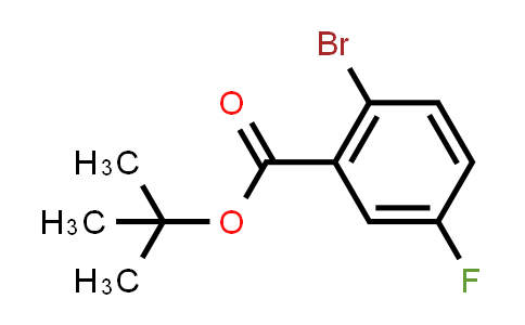 CAS No. 1263281-14-6, tert-Butyl 2-bromo-5-fluorobenzoate
