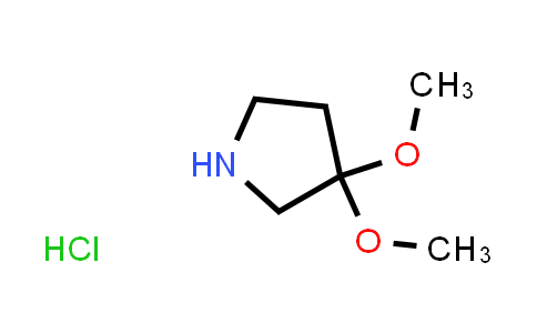 CAS No. 1263283-20-0, 3,3-Dimethoxypyrrolidine hydrochloride