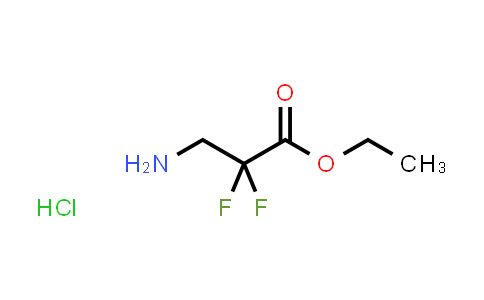 CAS No. 1263284-04-3, Ethyl 3-amino-2,2-difluoropropanoate Hydrochloride