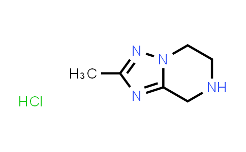 CAS No. 1263378-55-7, 2-Methyl-5,6,7,8-tetrahydro-[1,2,4]triazolo[1,5-a]pyrazine hydrochloride