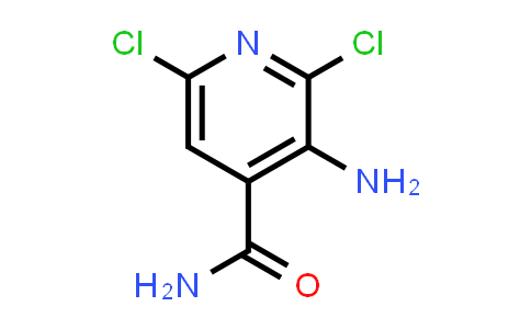 CAS No. 1263378-64-8, 3-amino-2,6-dichloropyridine-4-carboxamide