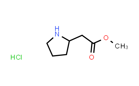 CAS No. 1263378-78-4, Methyl 2-(pyrrolidin-2-yl)acetate hydrochloride