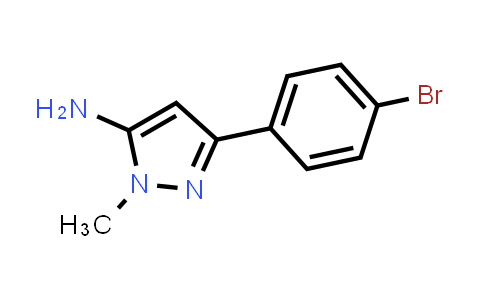 CAS No. 126417-84-3, 5-Amino-3-(4-bromophenyl)-1-methylpyrazole