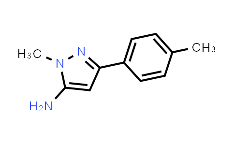 CAS No. 126417-86-5, 1-Methyl-3-(p-tolyl)-1H-pyrazol-5-amine