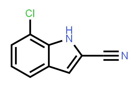CAS No. 1264481-38-0, 7-Chloro-1H-indole-2-carbonitrile