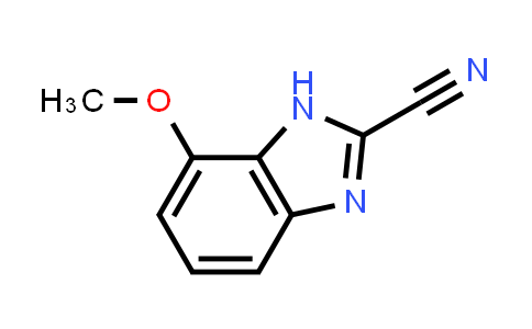 CAS No. 1264481-65-3, 7-Methoxy-1H-benzo[d]imidazole-2-carbonitrile