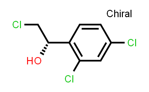 CAS No. 126534-31-4, (S)-2-chloro-1-(2,4-dichlorophenyl)ethanol