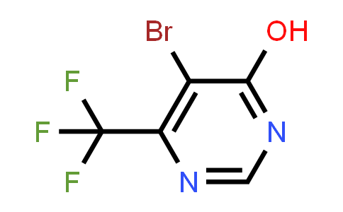 CAS No. 126538-81-6, 5-Bromo-6-(trifluoromethyl)pyrimidin-4-ol