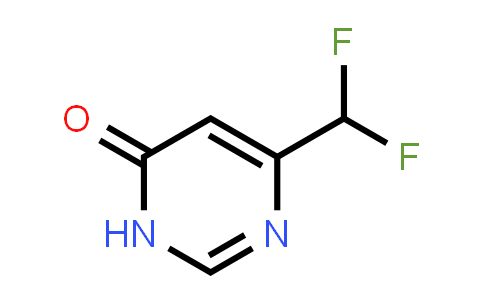 CAS No. 126538-89-4, 6-(Difluoromethyl)pyrimidin-4(3H)-one