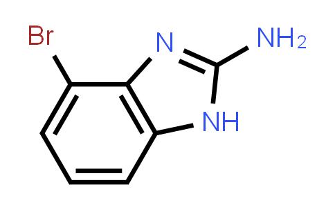 CAS No. 1266114-75-3, 4-Bromo-1H-benzo[d]imidazol-2-amine