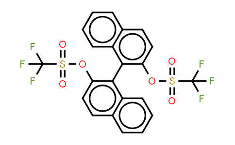 CAS No. 126613-06-7, (R)-[1,1'-Binaphthalene]-2,2'-diyl bis(trifluoromethanesulfonate)