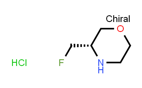 CAS No. 1266238-76-9, (S)-3-(Fluoromethyl)morpholine hydrochloride